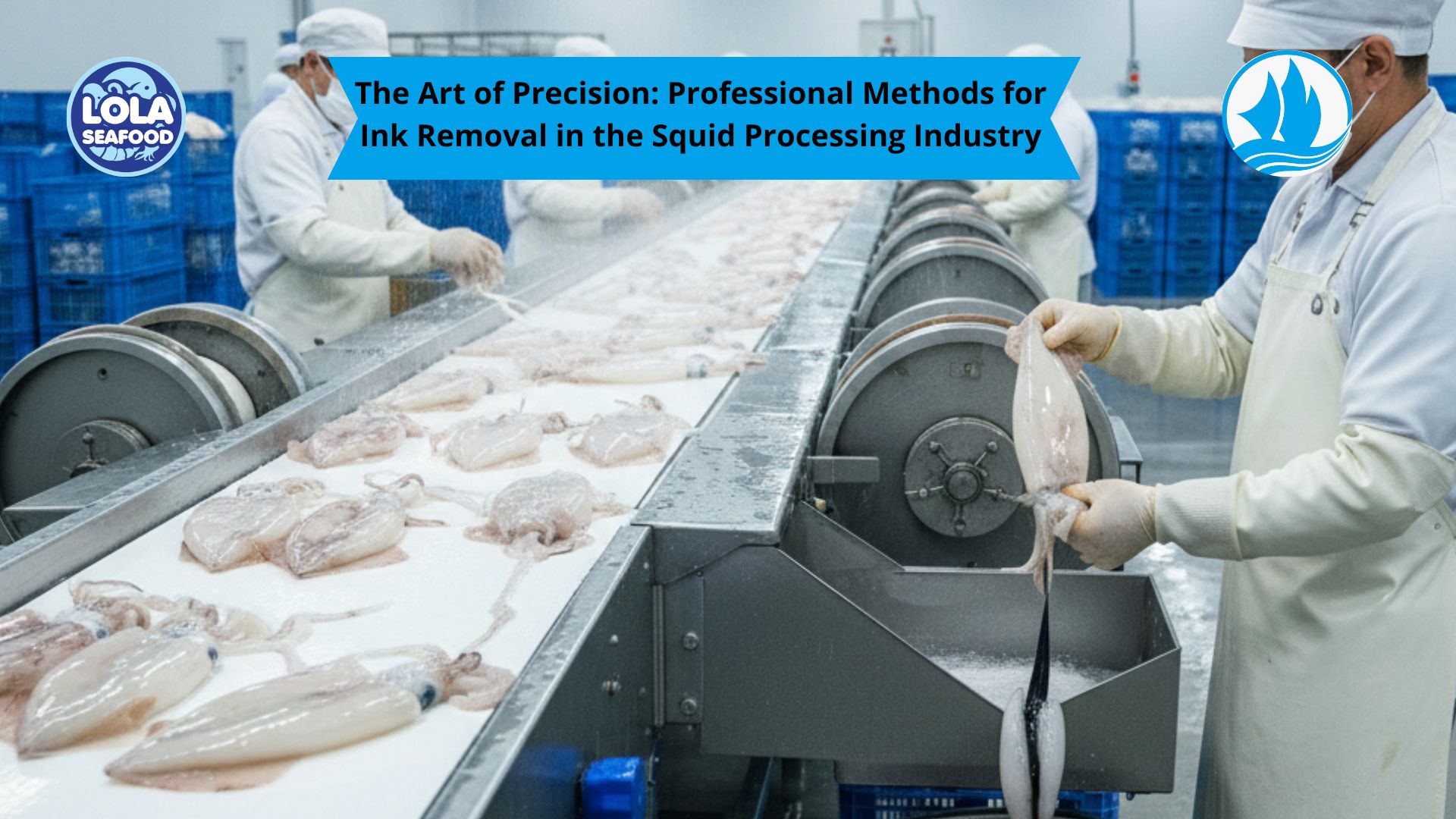 The Art of Precision: Professional Methods for Ink Removal in the Squid Processing Industry